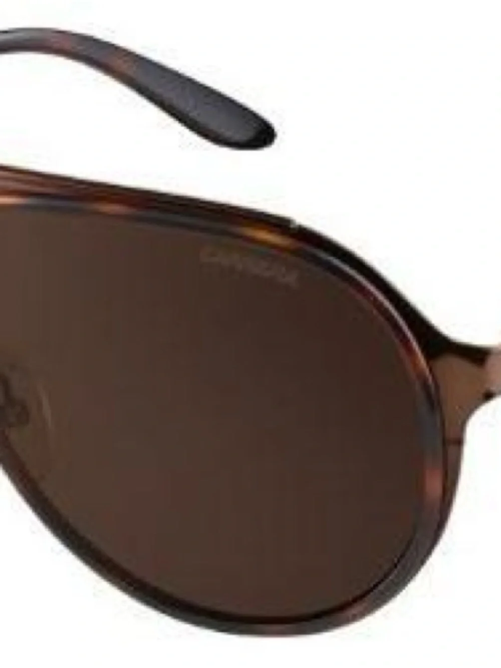 Carrera Men's Aviator Sunglasses - Dark Brown Frame, Brown Lenses